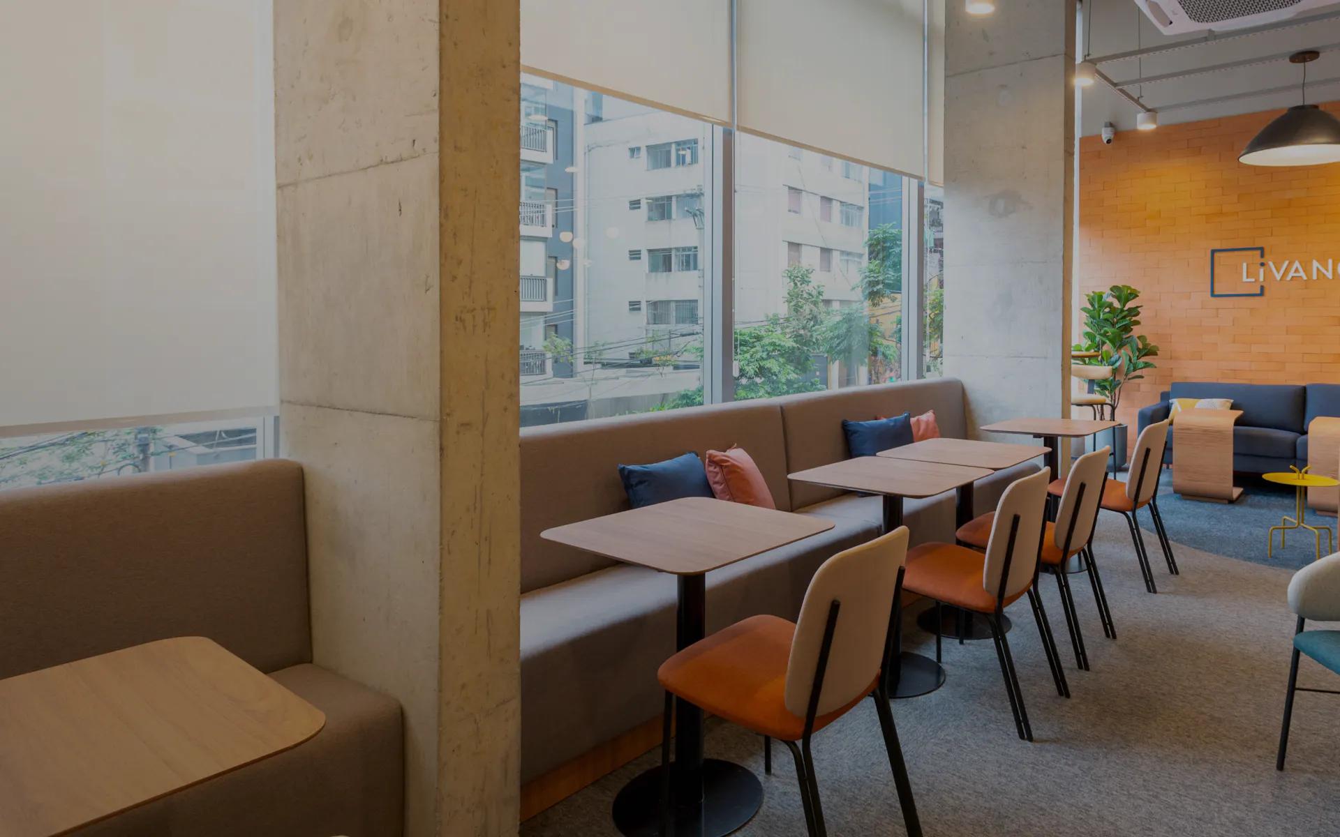 Foto do coworking da unidade Vila Madalena