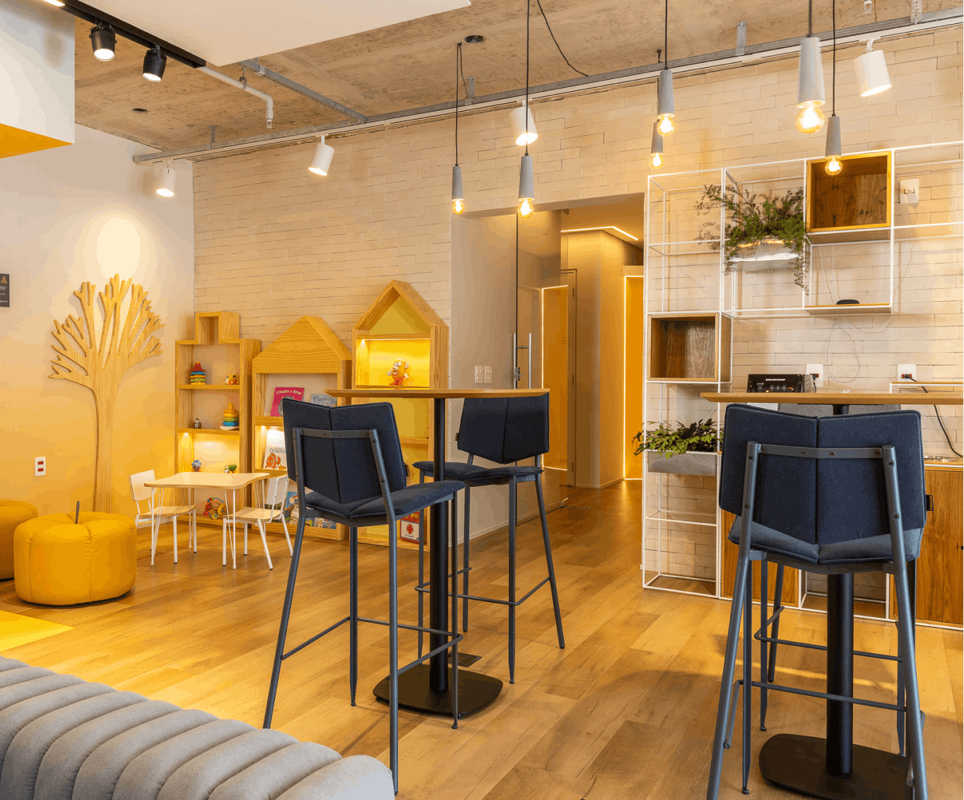 Foto da recepção da unidade Campinas