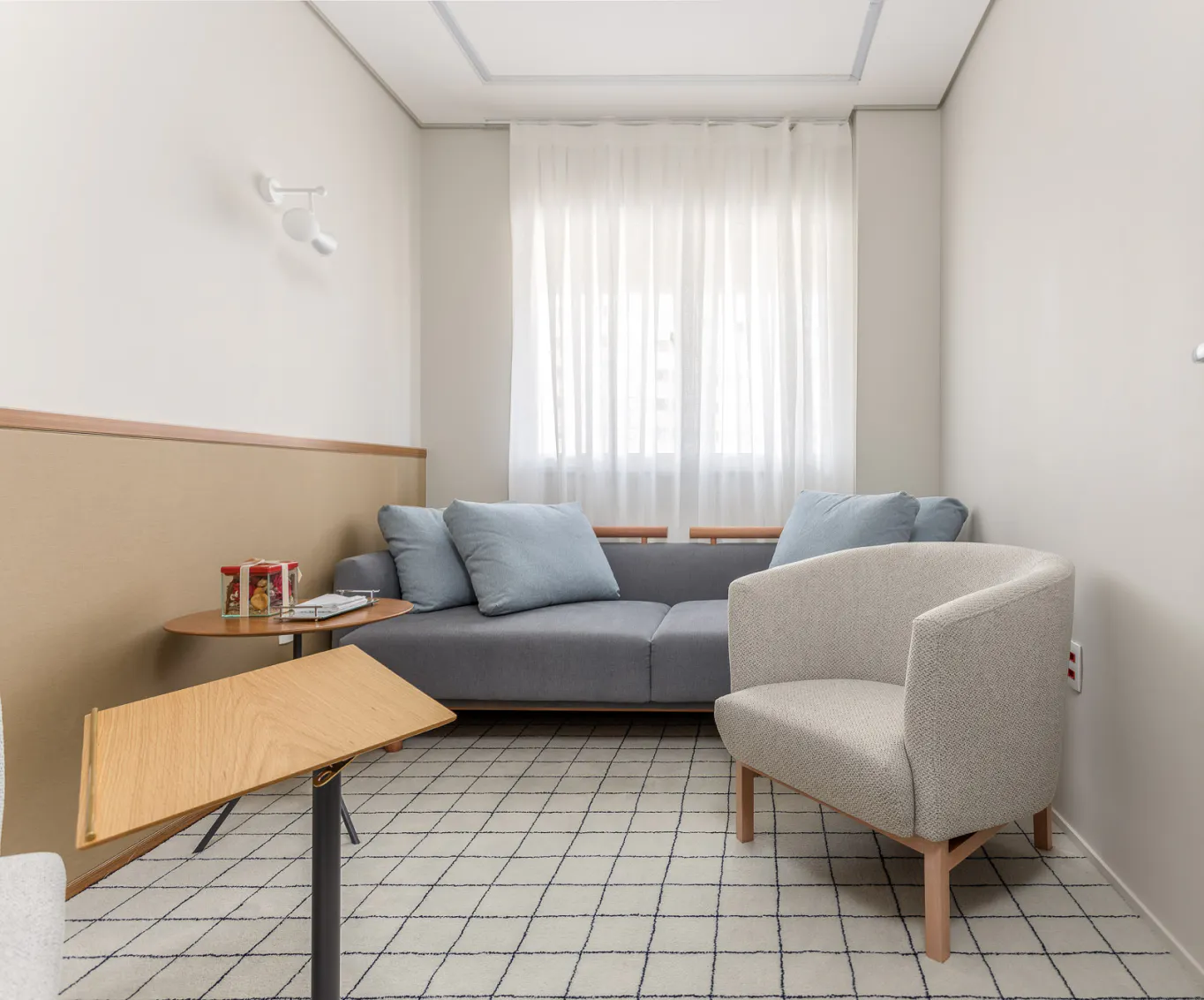 Foto da sala de psicologia da unidade Campinas