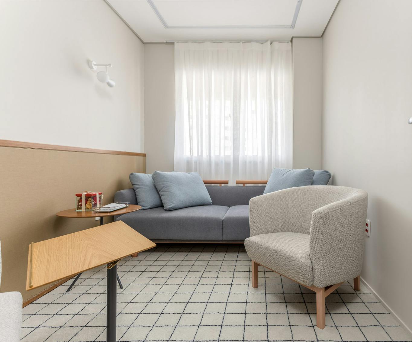 Foto da sala de psicologia da unidade Campinas