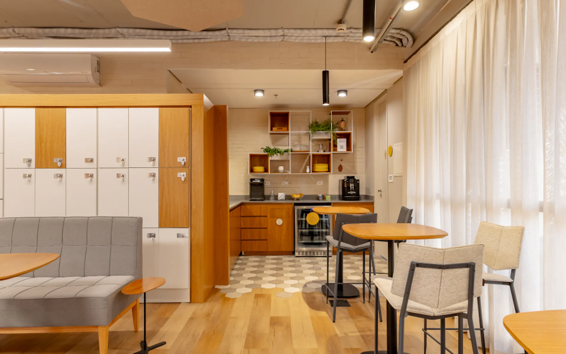 Foto do coworking da unidade Itaim