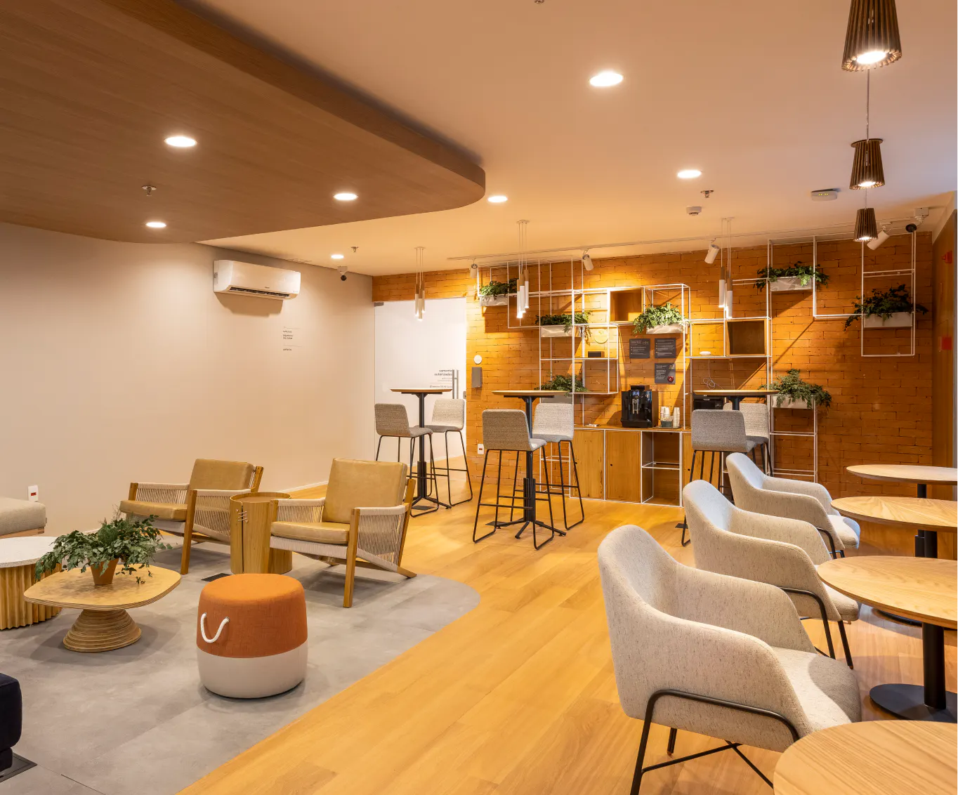 Foto da recepção da unidade Paulista