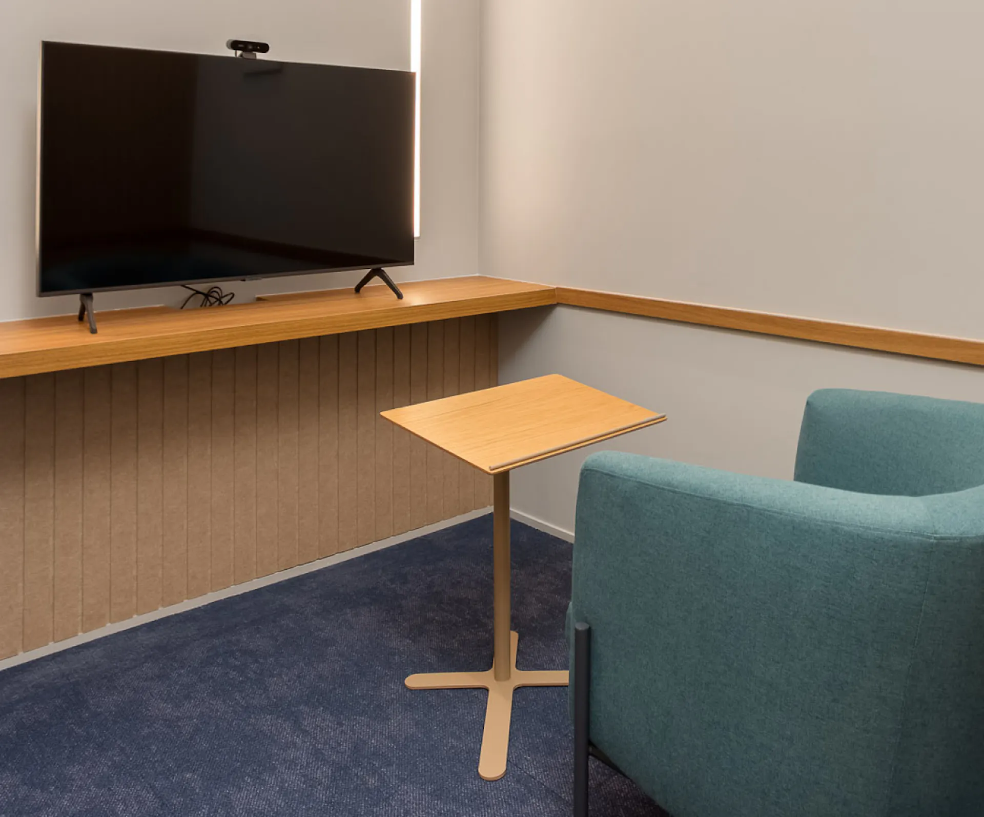 Foto da sala de teleconsulta da unidade Paulista