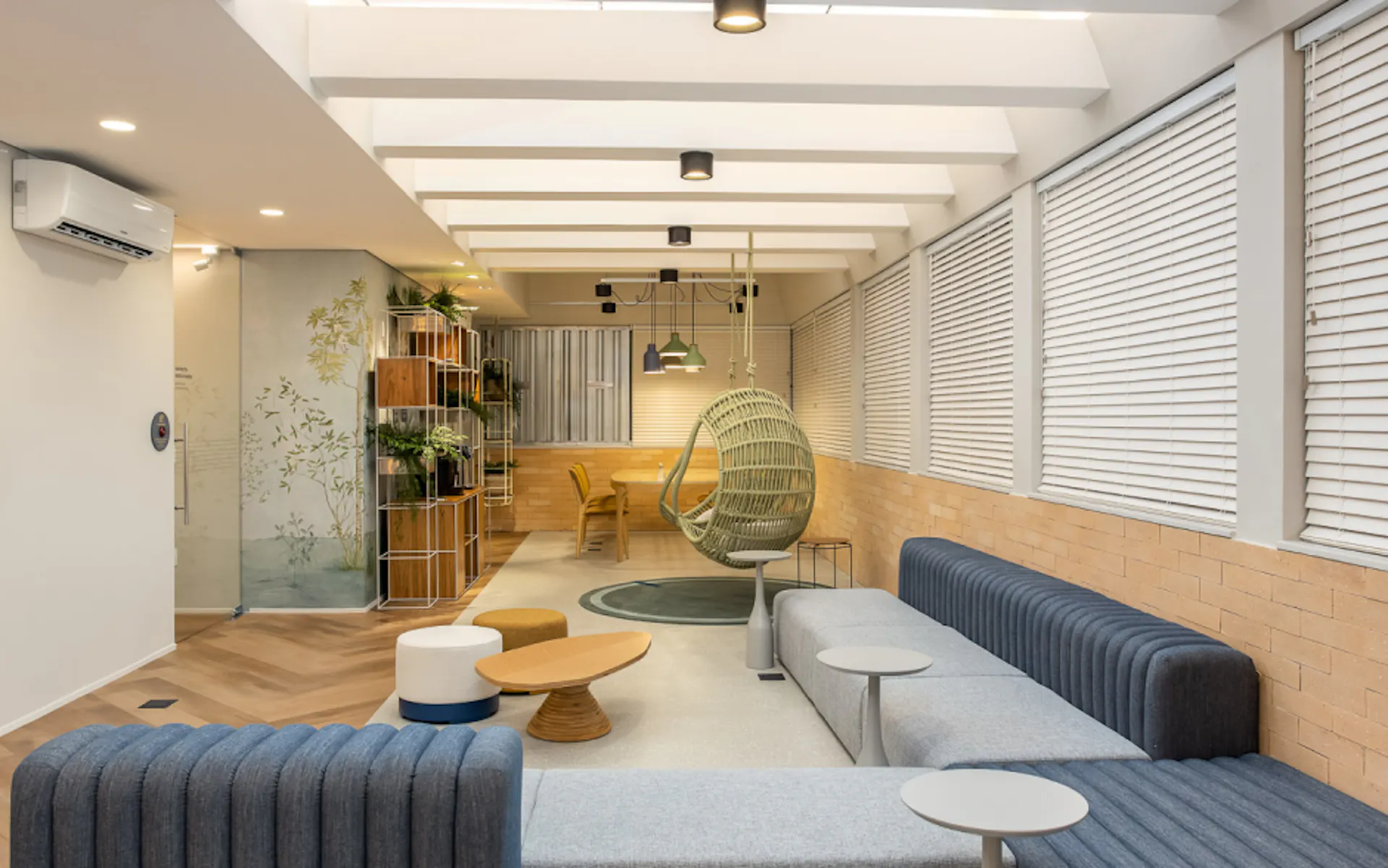 Foto da recepção da unidade Pinheiros