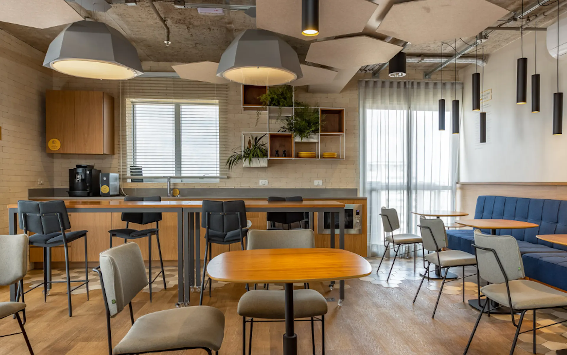 Foto do coworking da unidade Vila Mariana