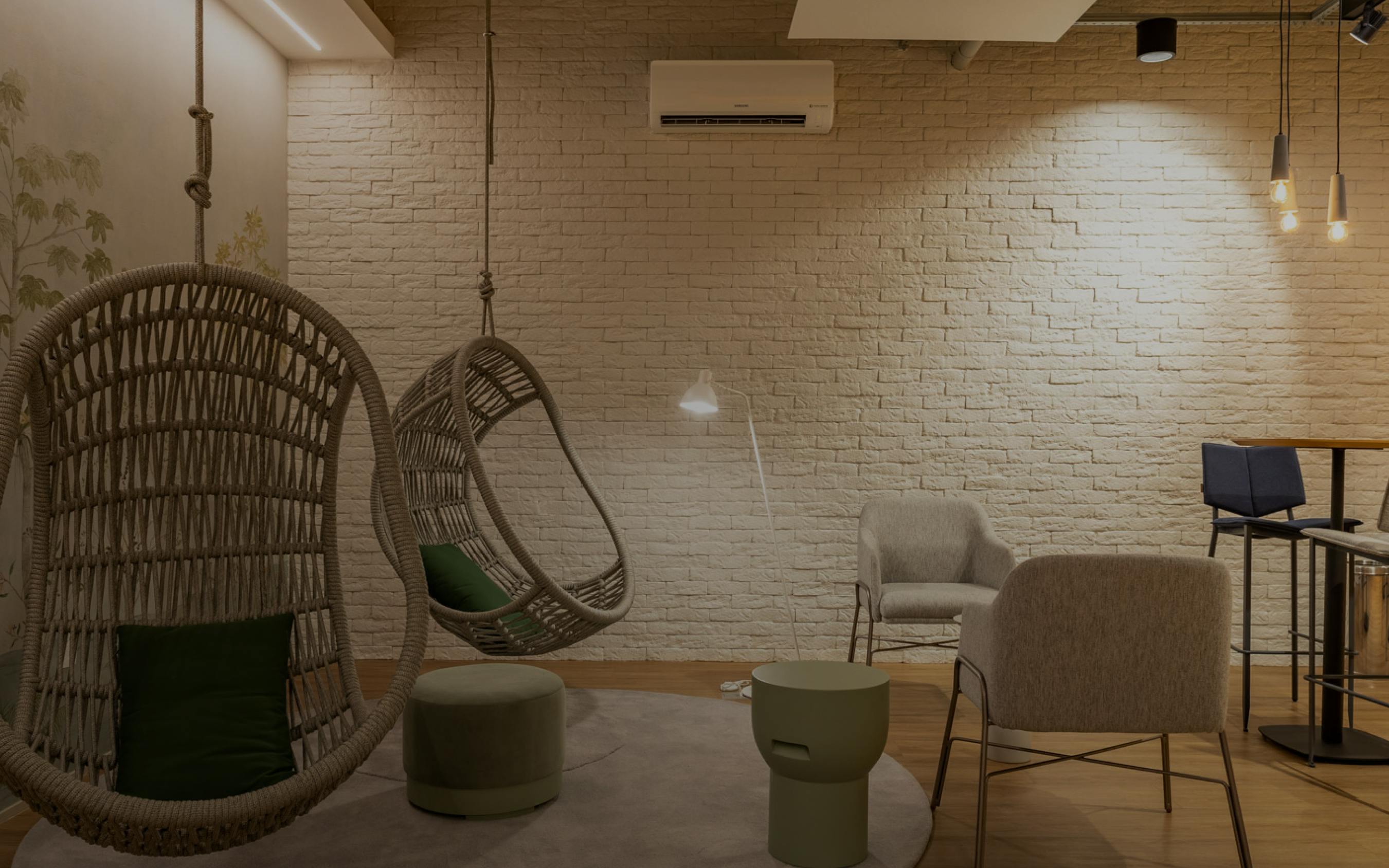 Foto da recepção da unidade Vila Olímpia