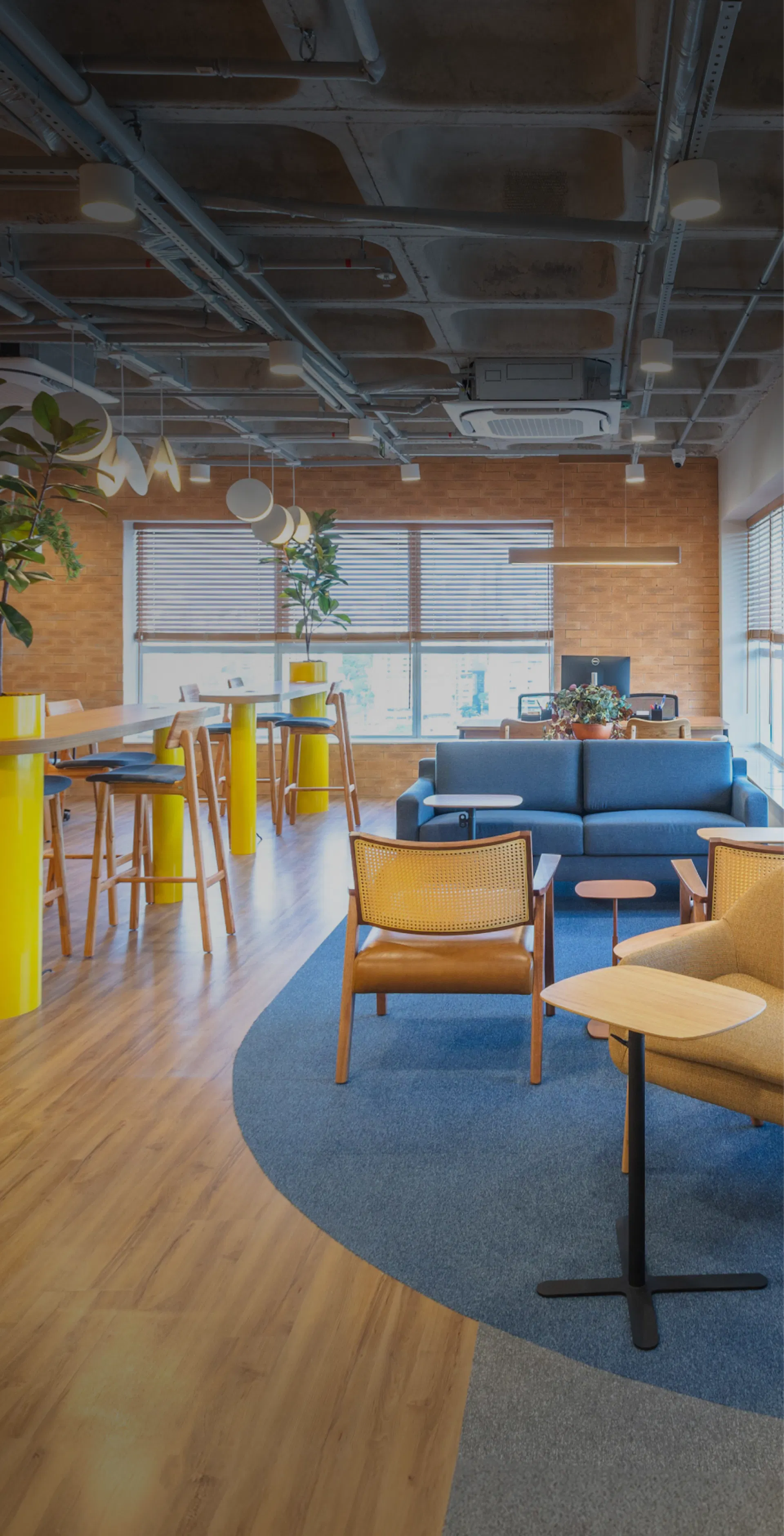 Foto do coworking da unidade Perdizes