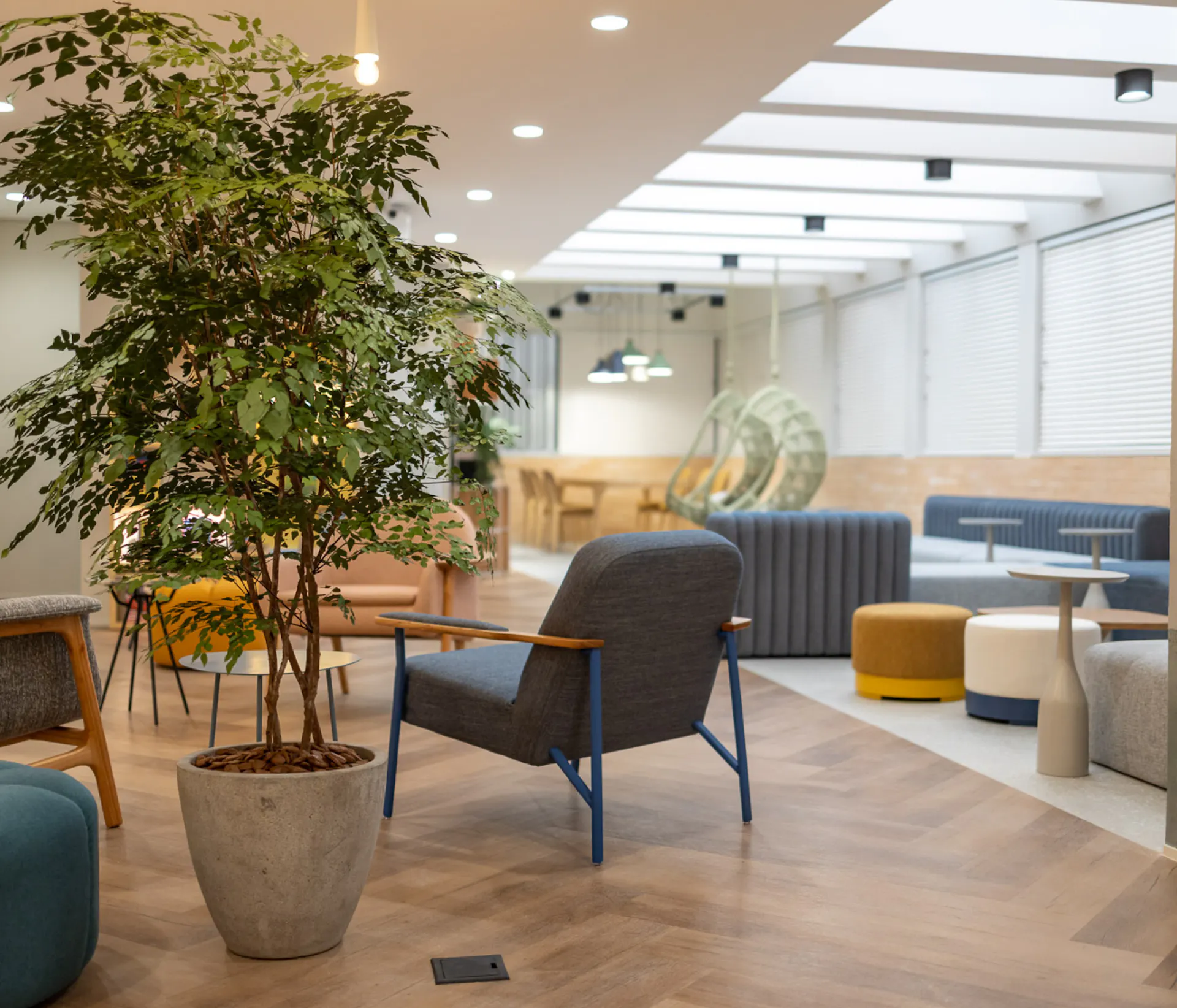 Foto da recepção da unidade Pinheiros