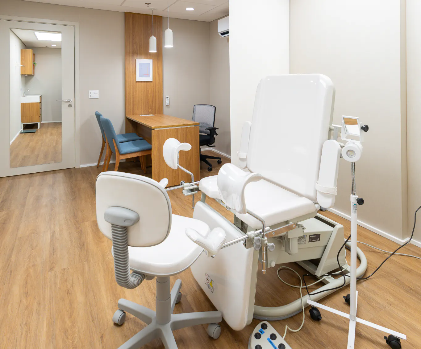 Sala de Ginecologia da Unidade Moema