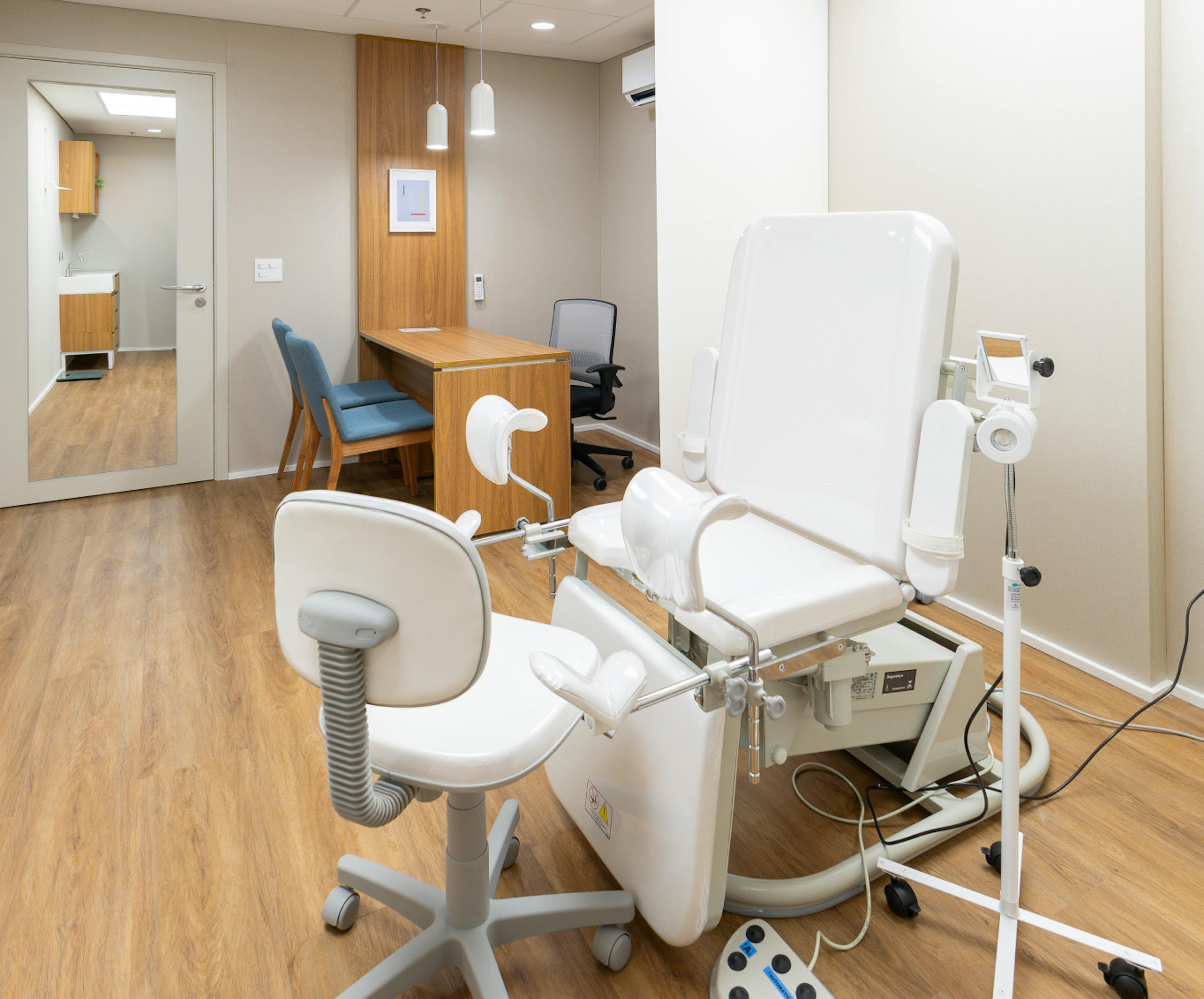 Sala de Ginecologia da Unidade Moema