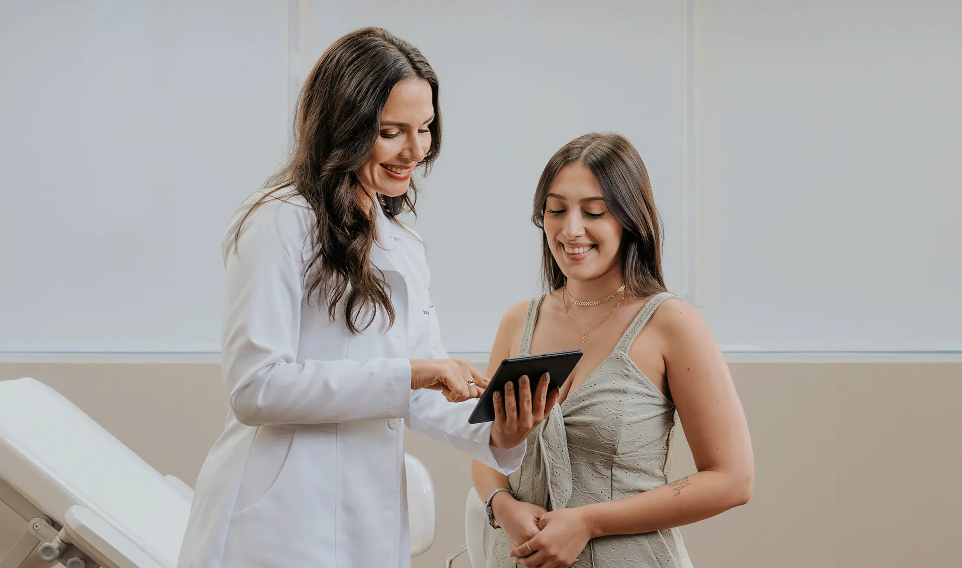 Profissional e paciente