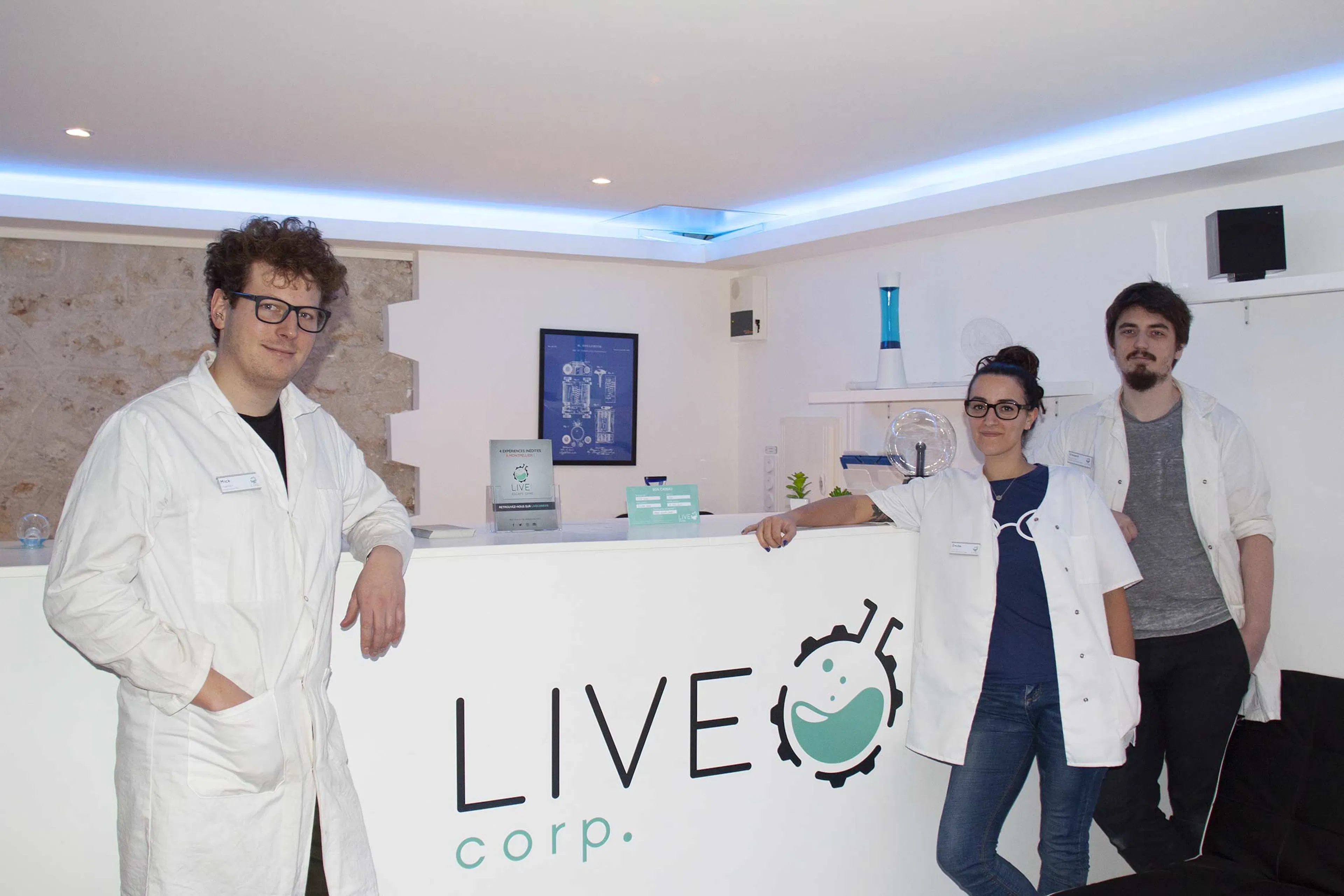 Les fondateurs de LIVECorp.