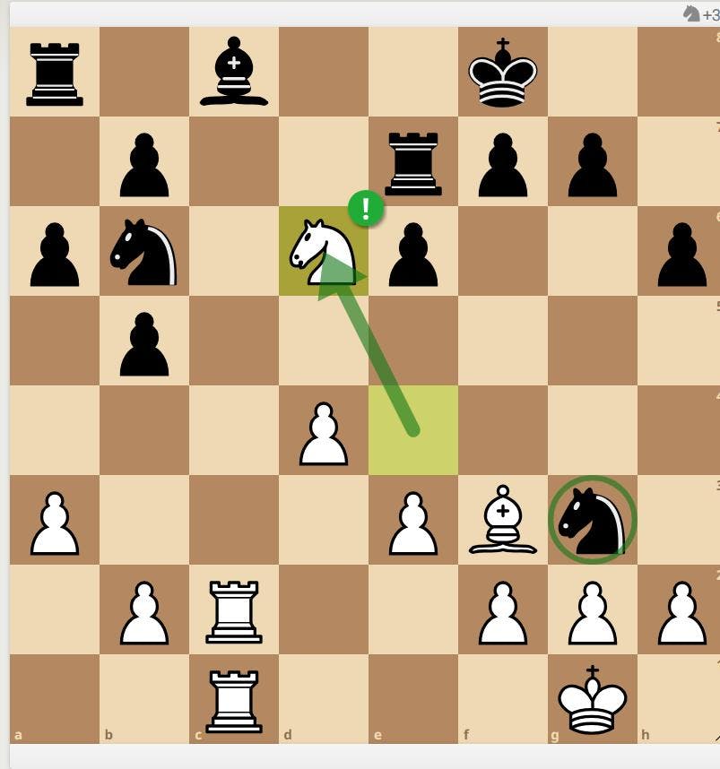 1. White gets a "Free" move