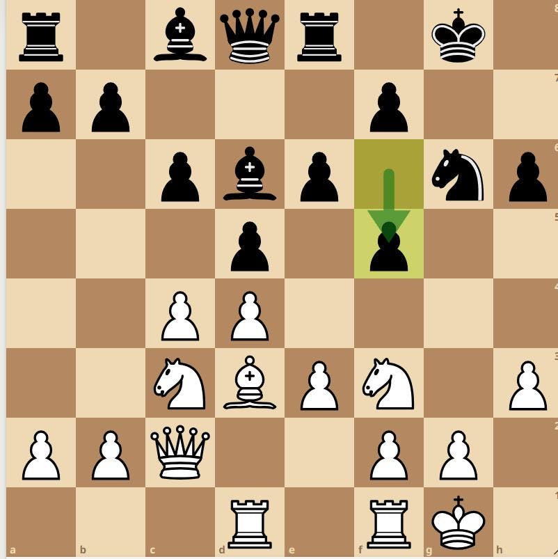 1. White can change the pawn structure