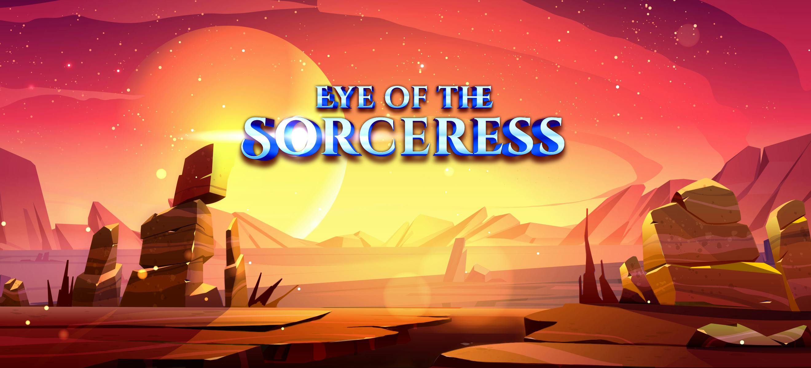 The Eye of the Sorceress Logo. 