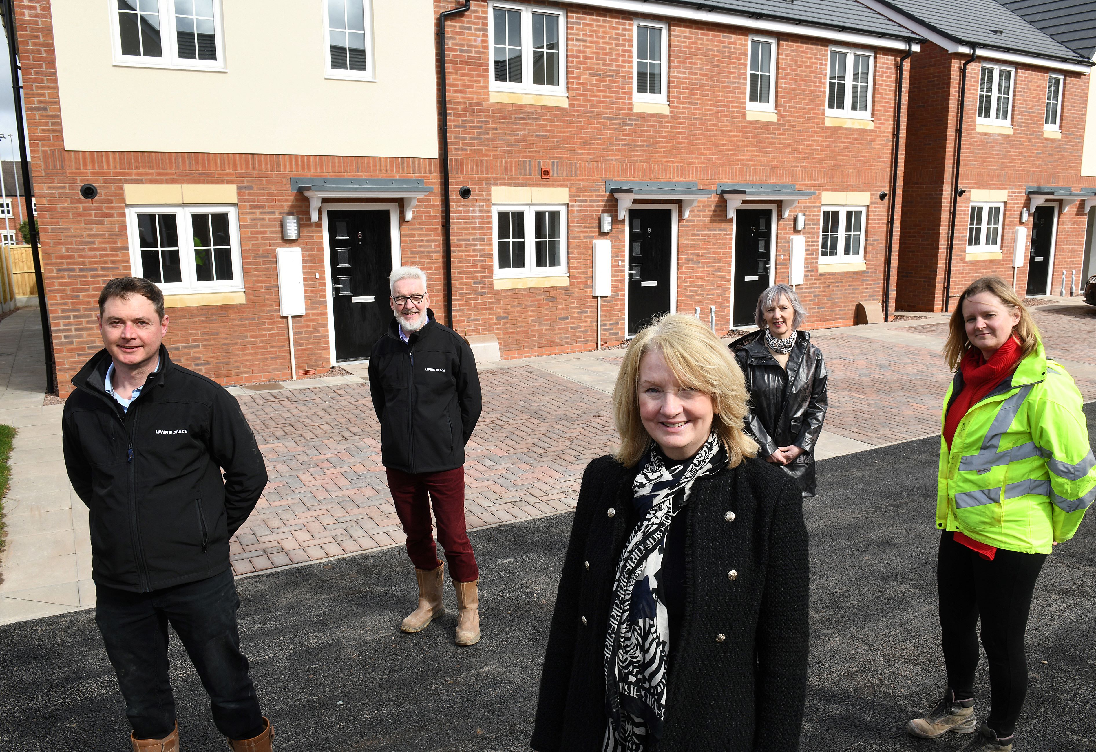 First of 26 homes handed over to Accord Housing at new Telford development