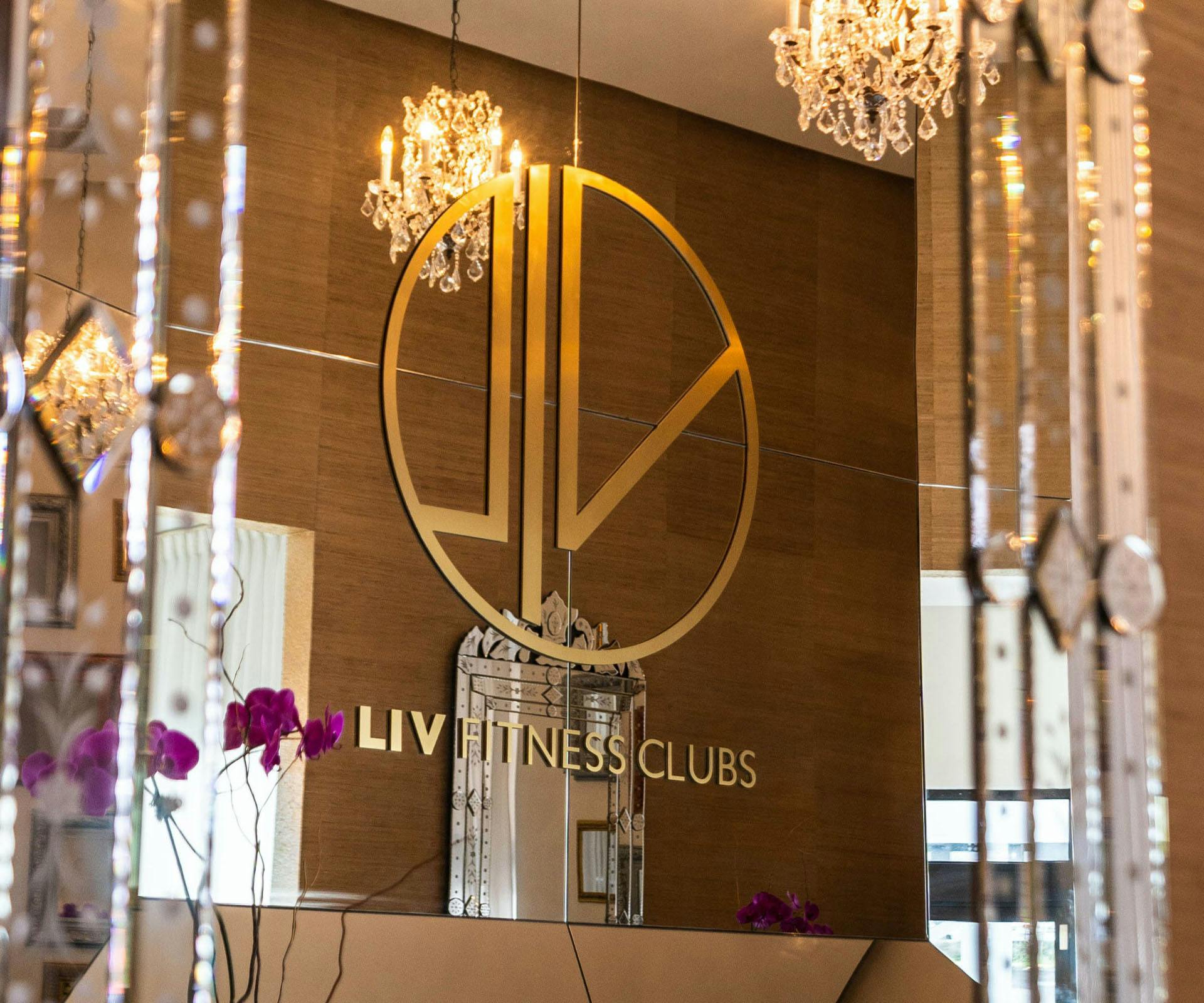 Luxury interior design of LIV Fitness Clubs in Guaynabo