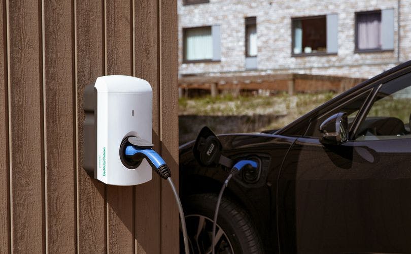 elektrische wagen thuis opladen, laadpaal aan huis