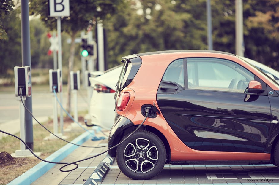 bornes de recharge en entreprise, station de chargement parking, voitures électriques