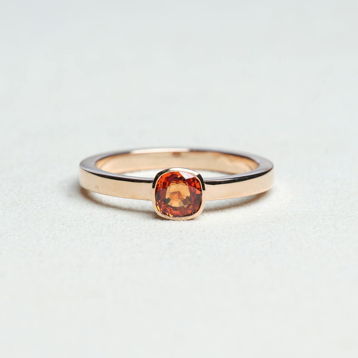 Bague Saphir Orange | Bartok
