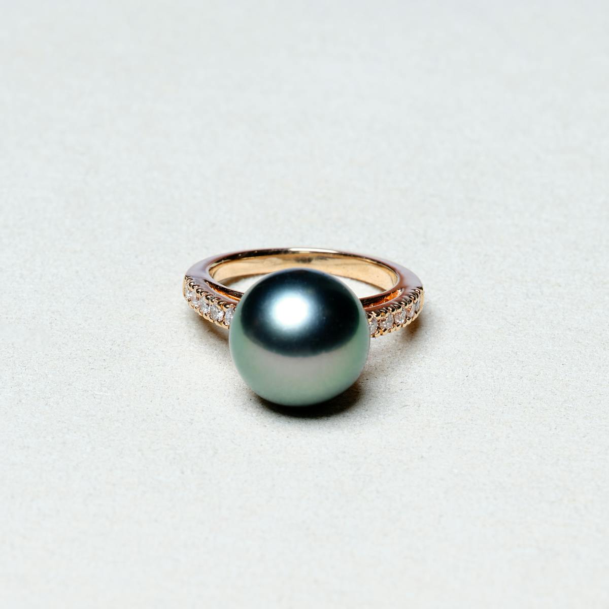 Barcelone | Bague Perle et Diamants