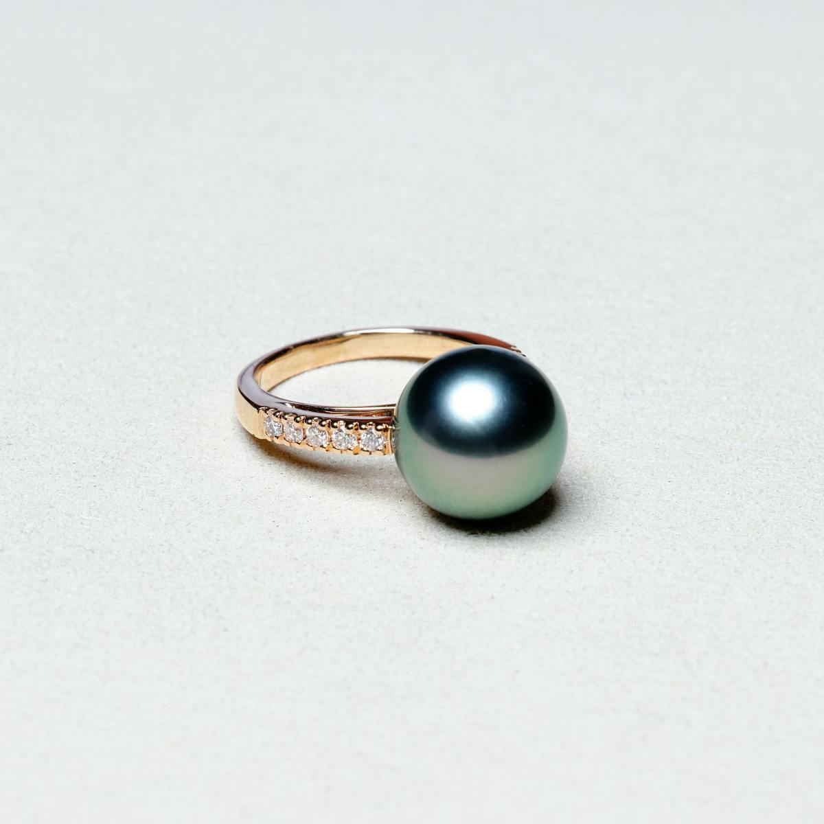 Barcelone | Bague Perle et Diamants