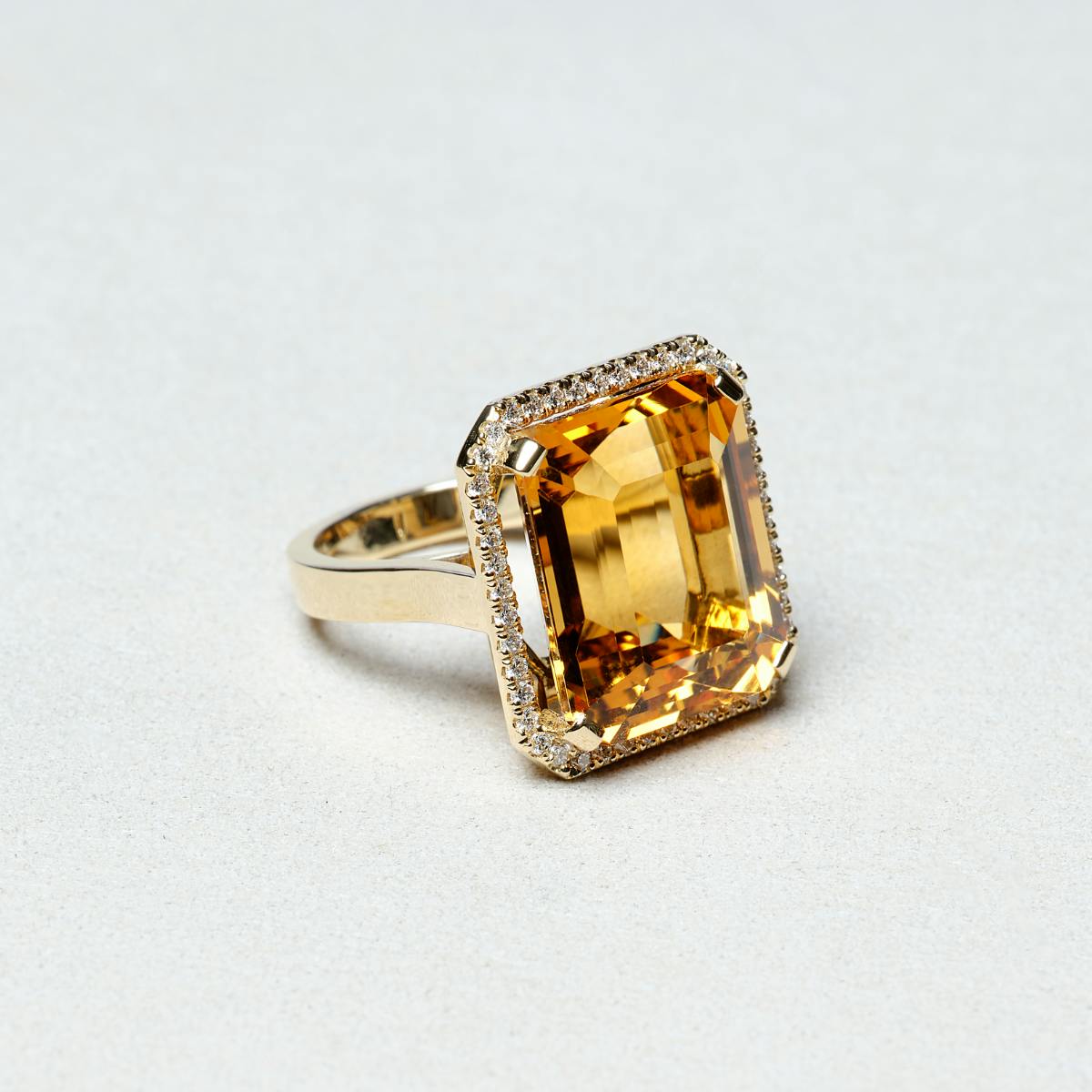 Prague | Bague citrine