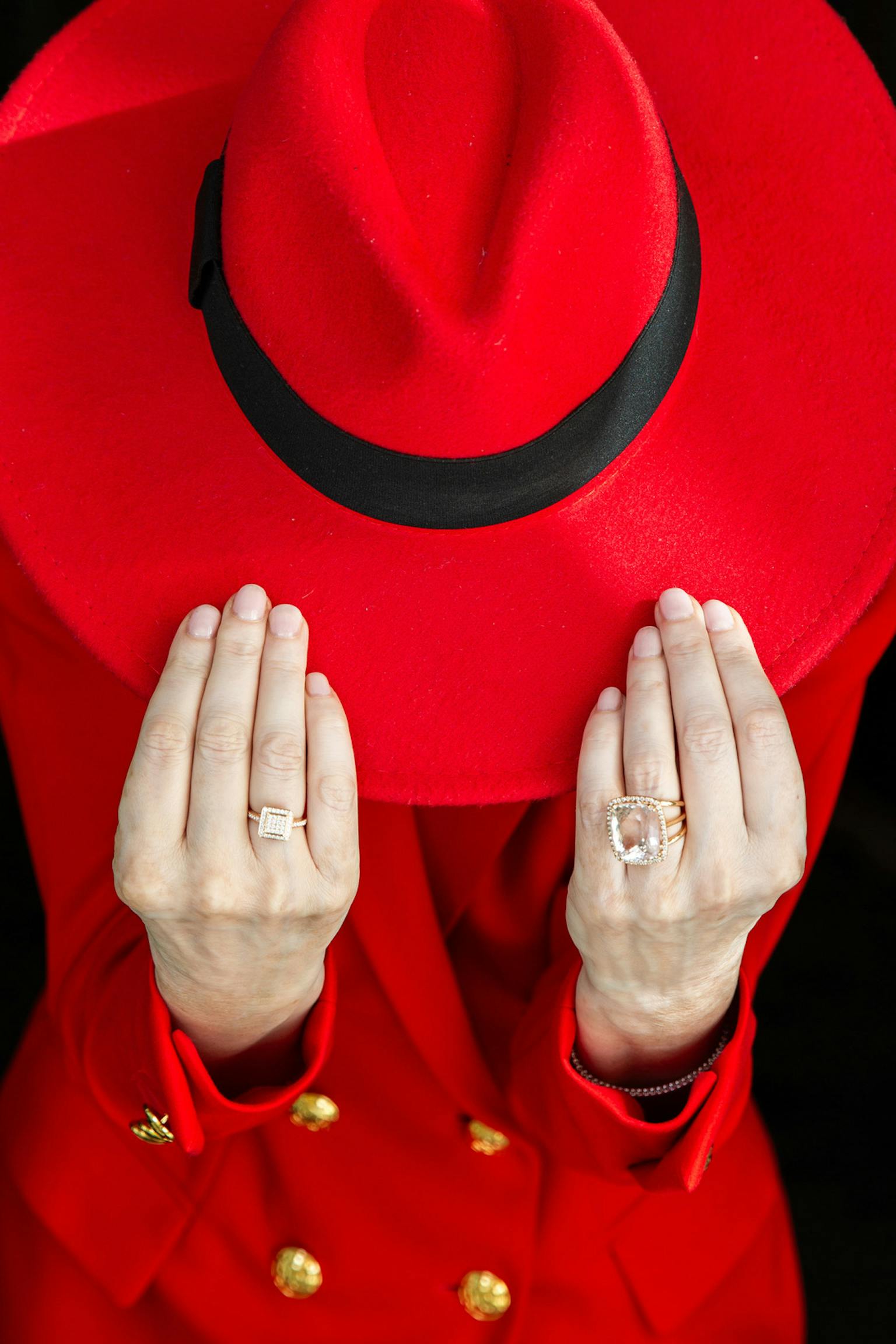 Photo portée | Bagues pierres fines