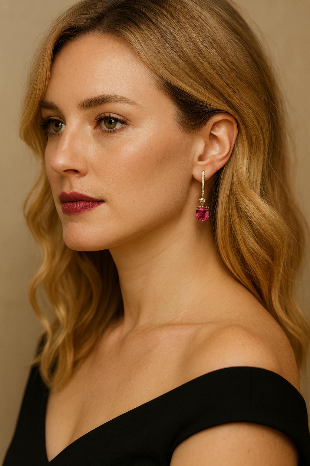 Image portée | Boucles d'oreilles Scala