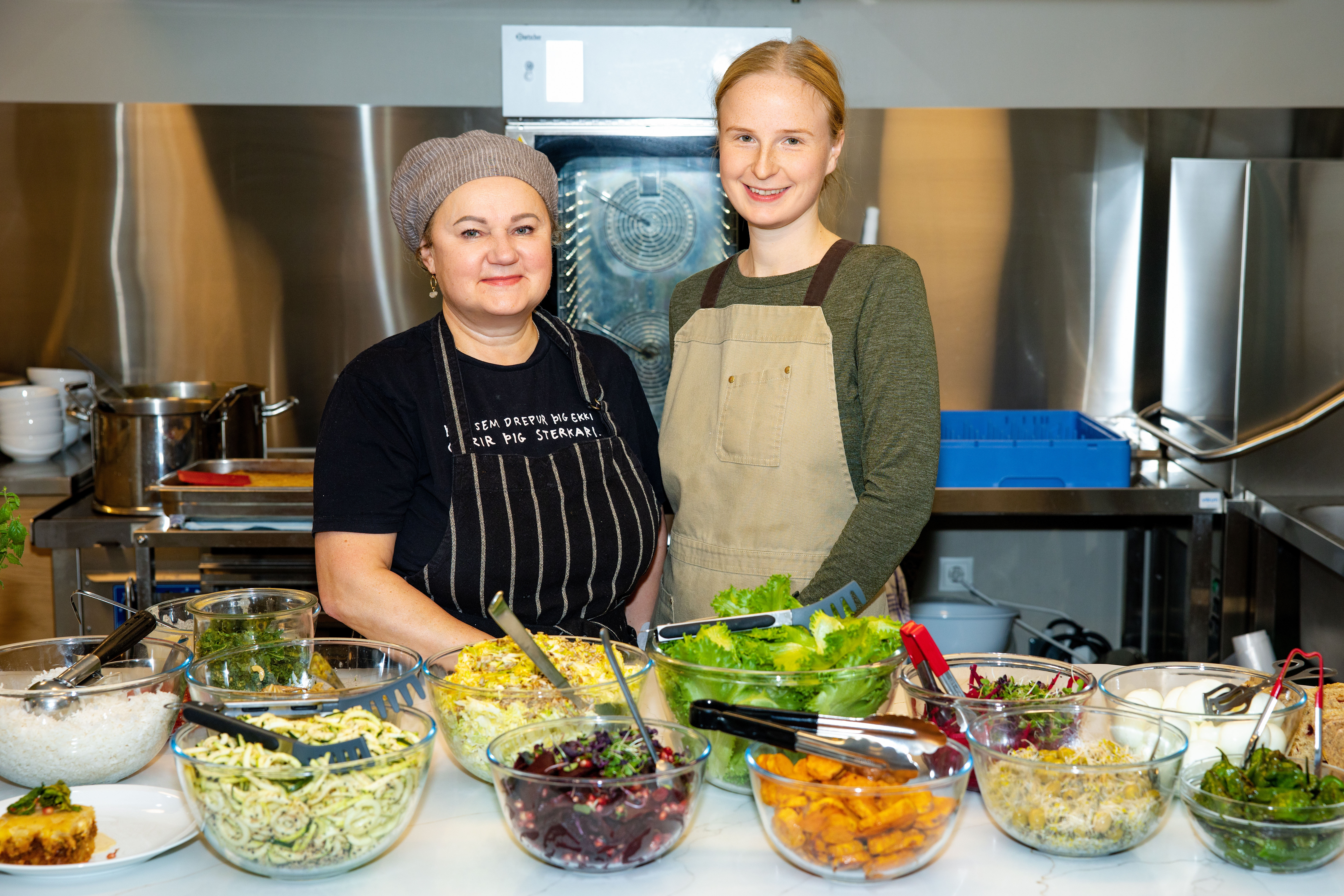 Matgæðingarnir Daiva og Urté