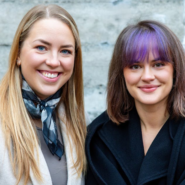 Kolbrún Halla og Kristín Hulda