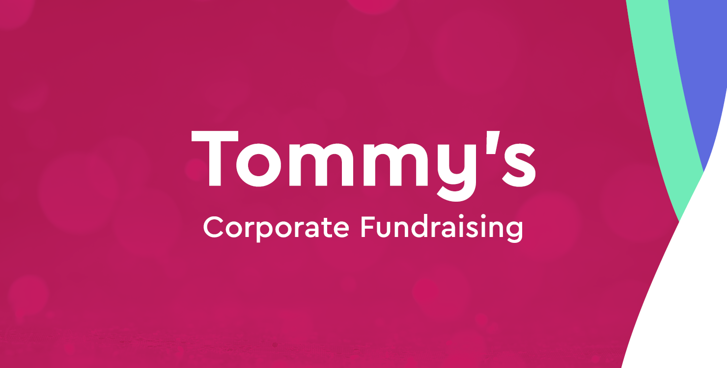 Banner with Tommy's logo