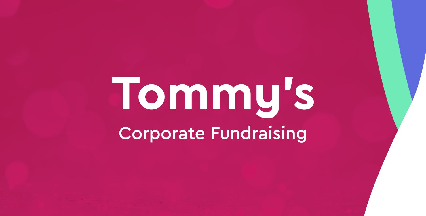 Banner with Tommy's logo
