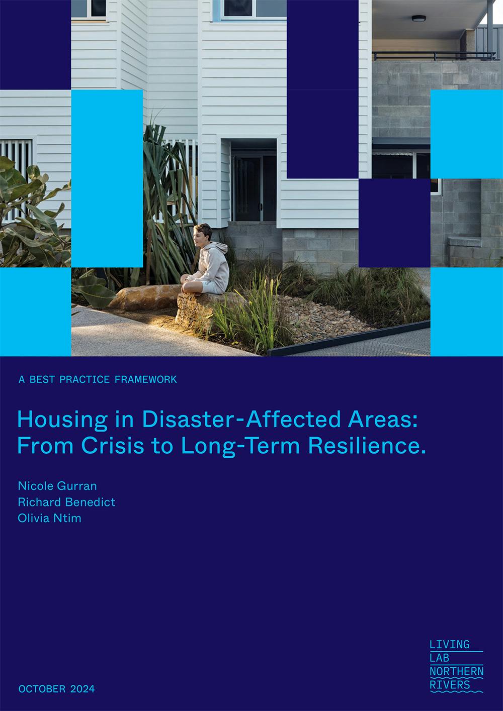 Report cover for Housing in Disaster-Affected Areas