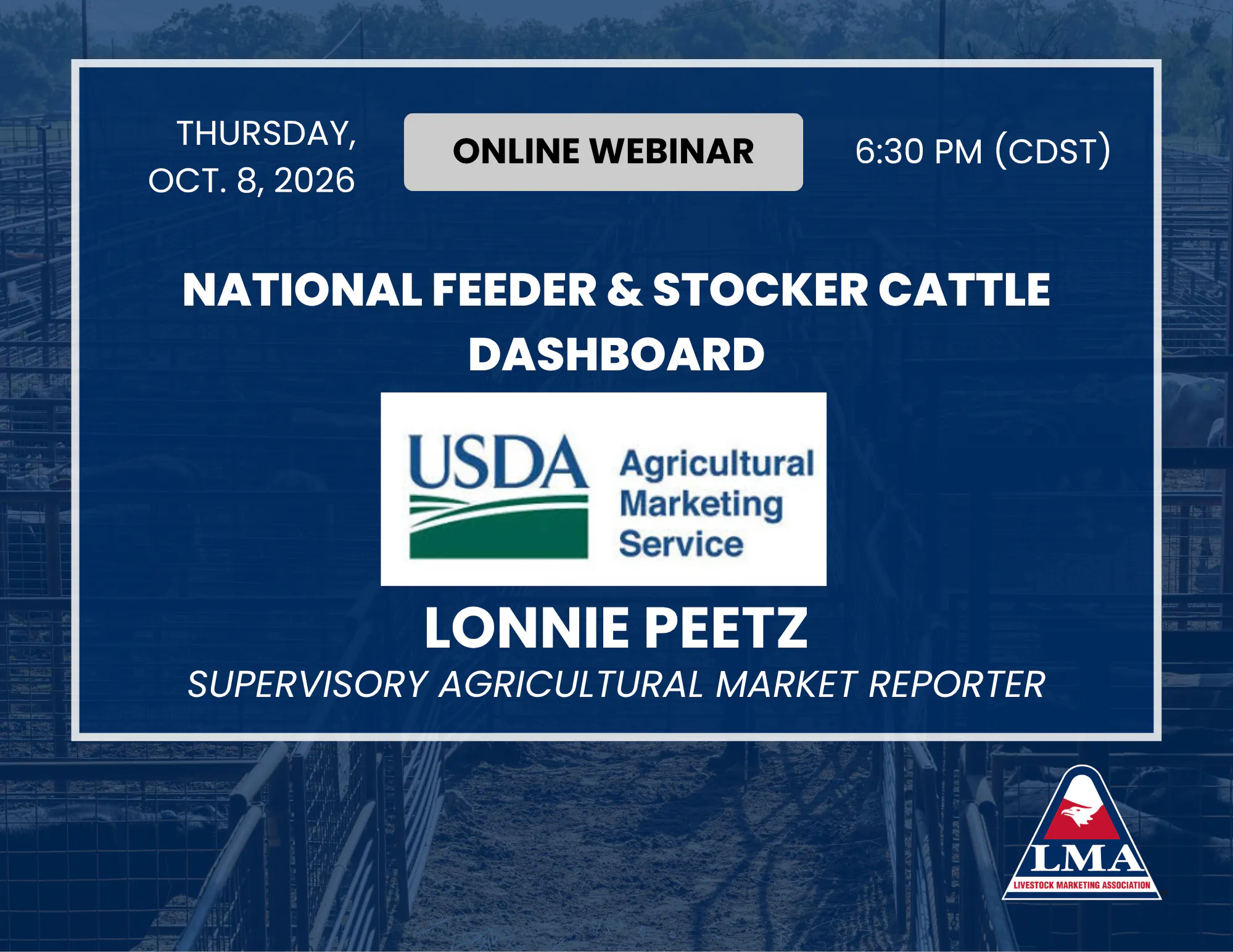 graphic about USDA webinar