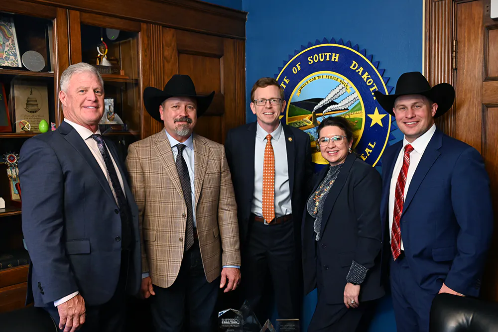 LMA members with U.S. Rep. Dusty Johnson (R–South Dakota)