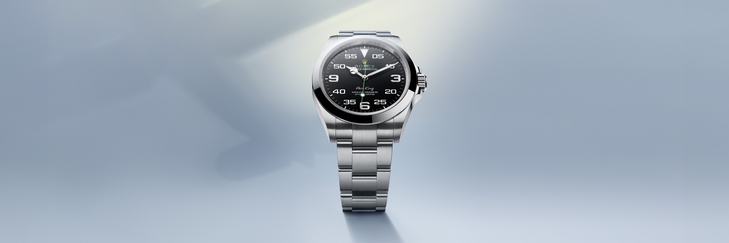 ROLEX エアキング Rolex Air-King watch: Oystersteel - m126900-0001