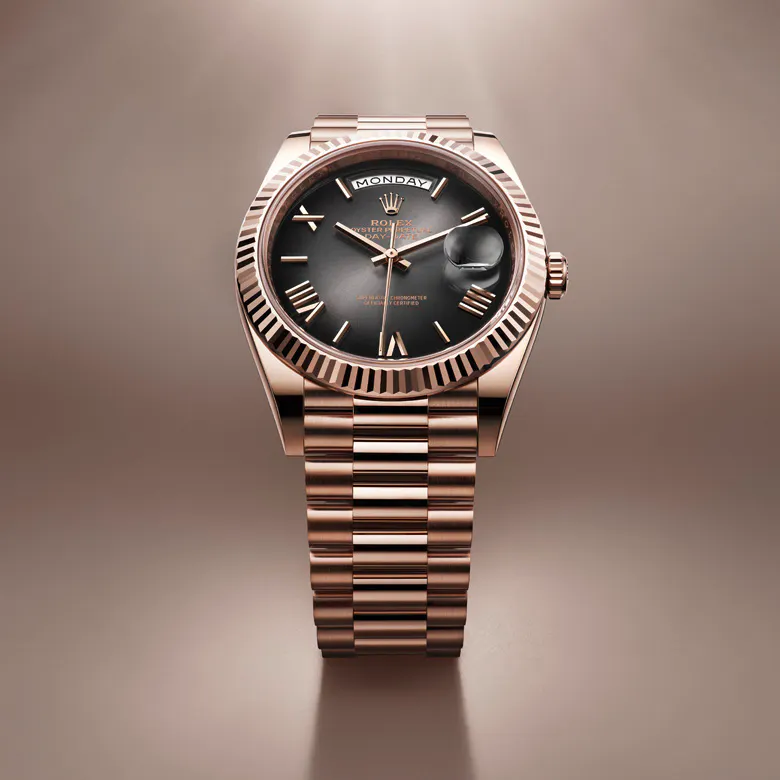 Rolex Day-Date 40 in Yellow Gold, M228238-0042 | Lee Michaels Fine 
