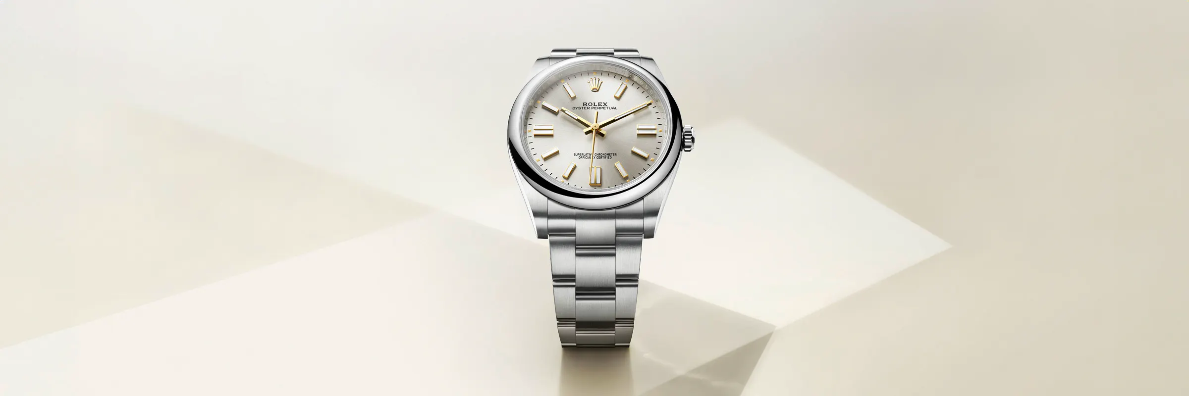 Rolex Oyster Perpetual in Oystersteel, m276200-0001 | Lee Michaels 
