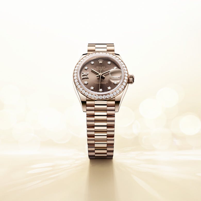 Rolex Lady-Datejust in Gold, m279458rbr-0001 | Lee Michaels Fine 