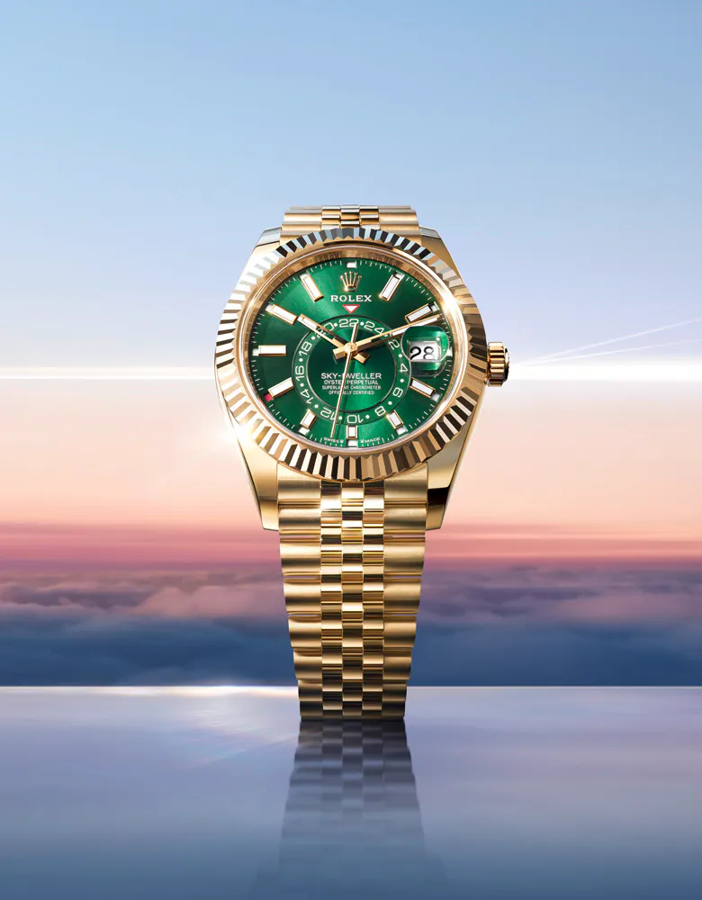 Rolex Sky-Dweller Watches | Lee Michaels Fine Jewelry