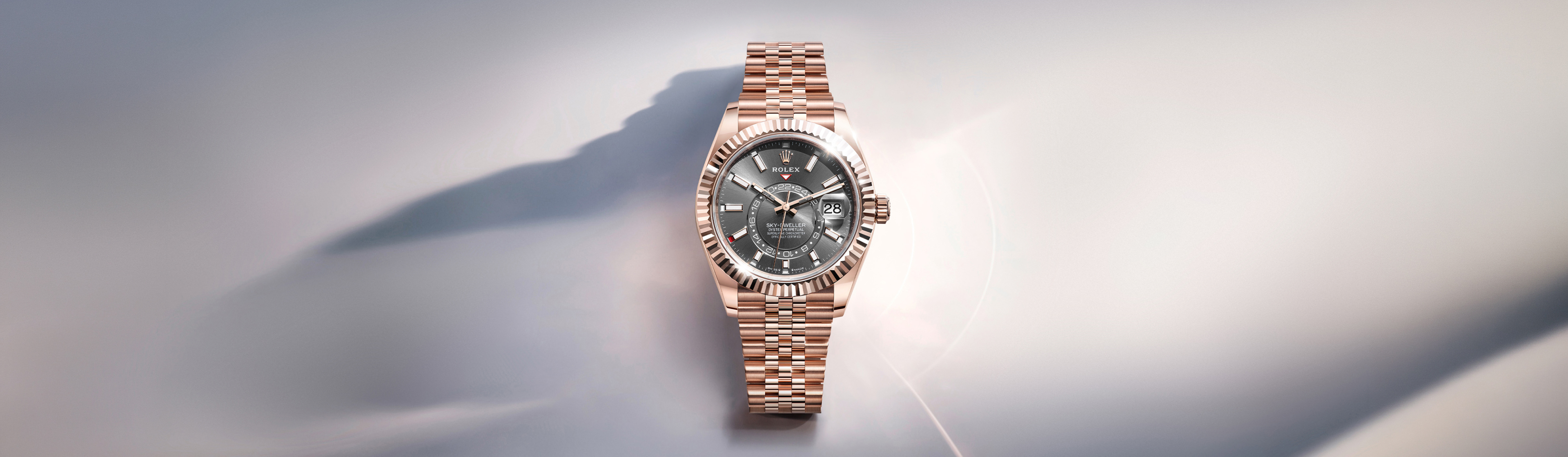 Rolex Sky-Dweller Watches | Lee Michaels Fine Jewelry