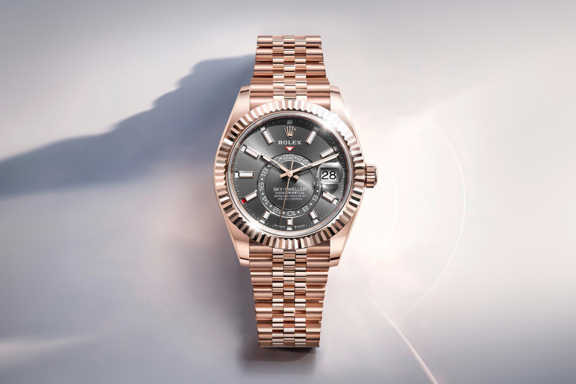 Rolex Sky-Dweller Watches | Lee Michaels Fine Jewelry