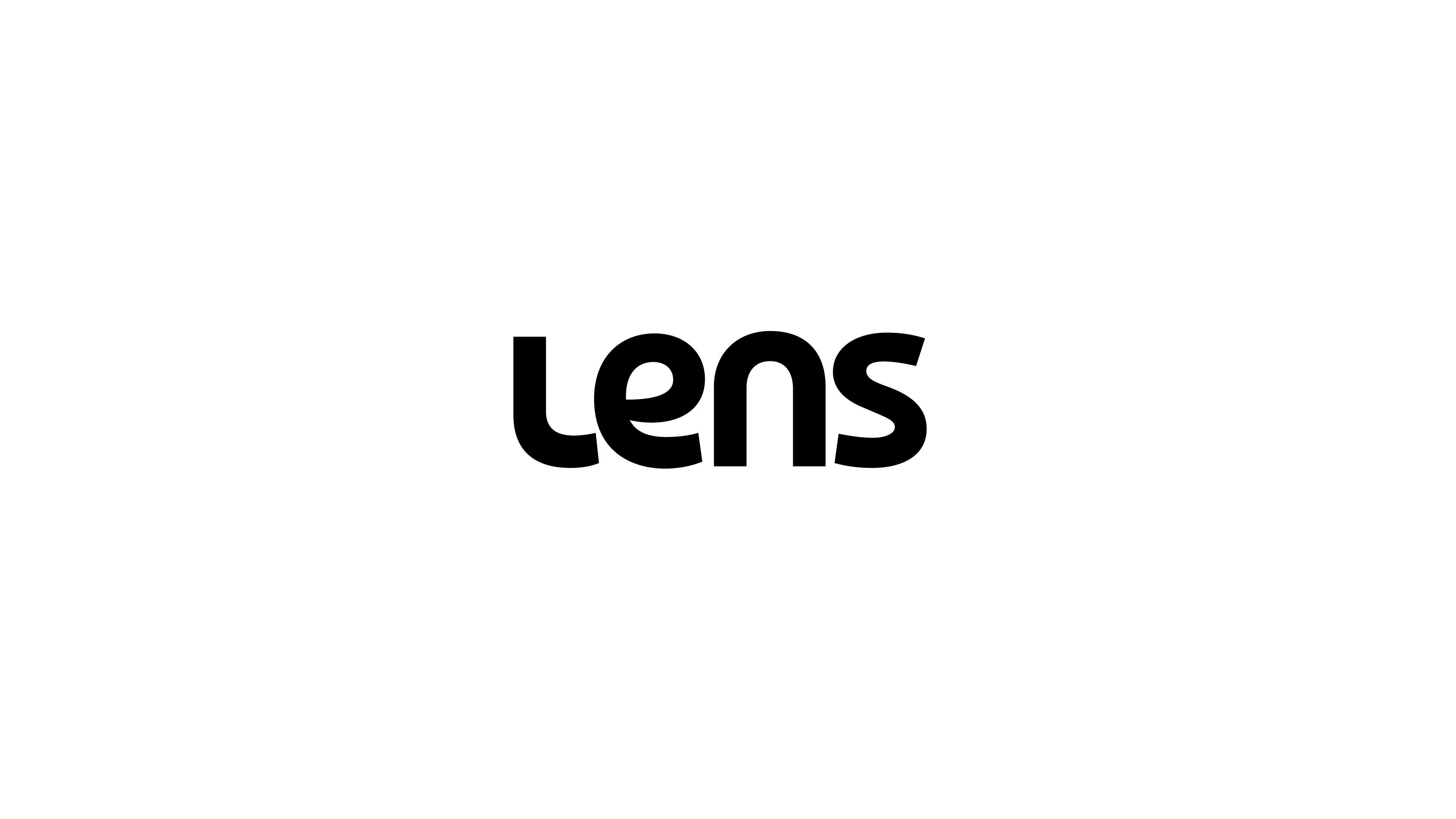 lens wordmark