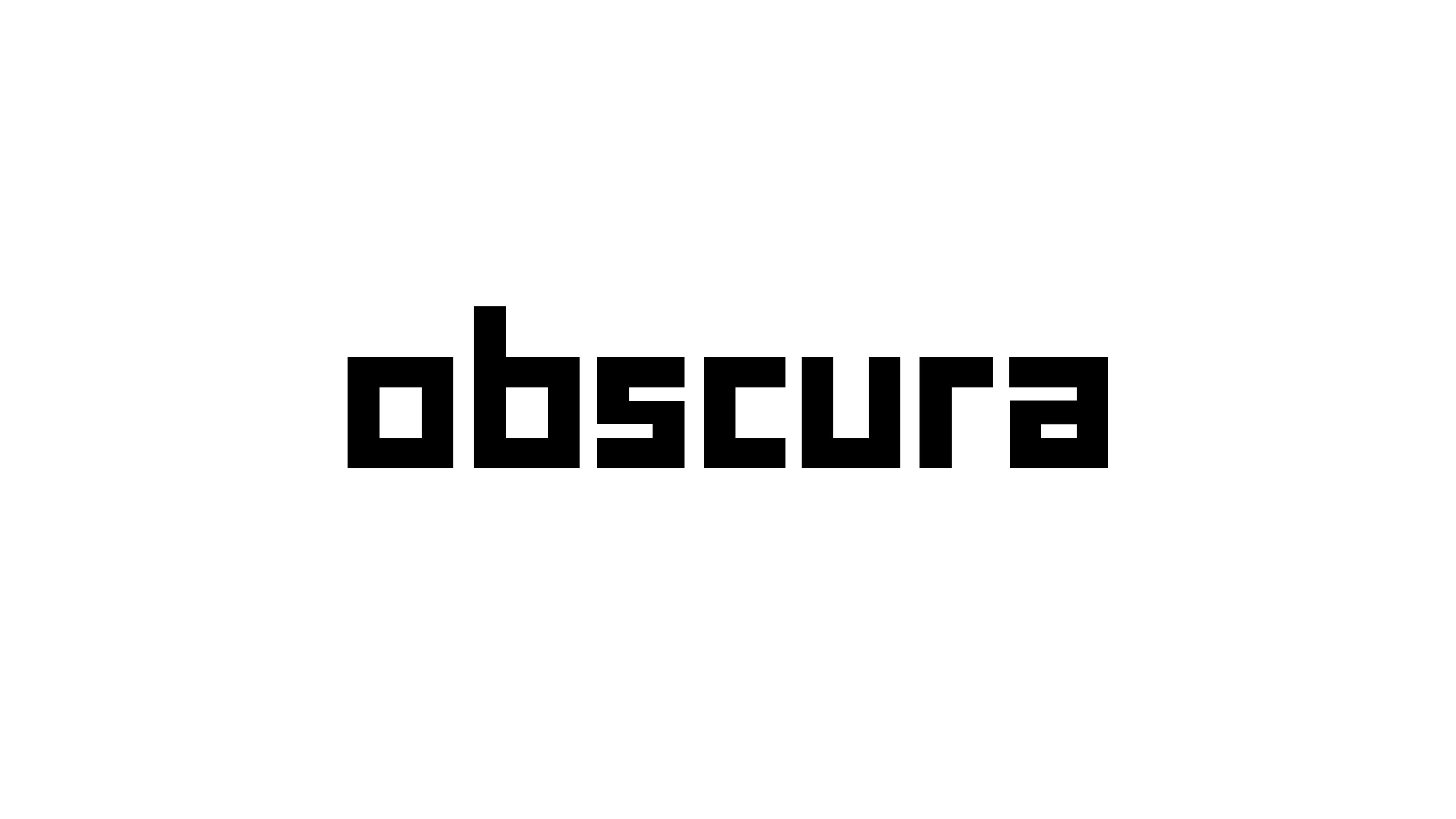 obscura wordmark