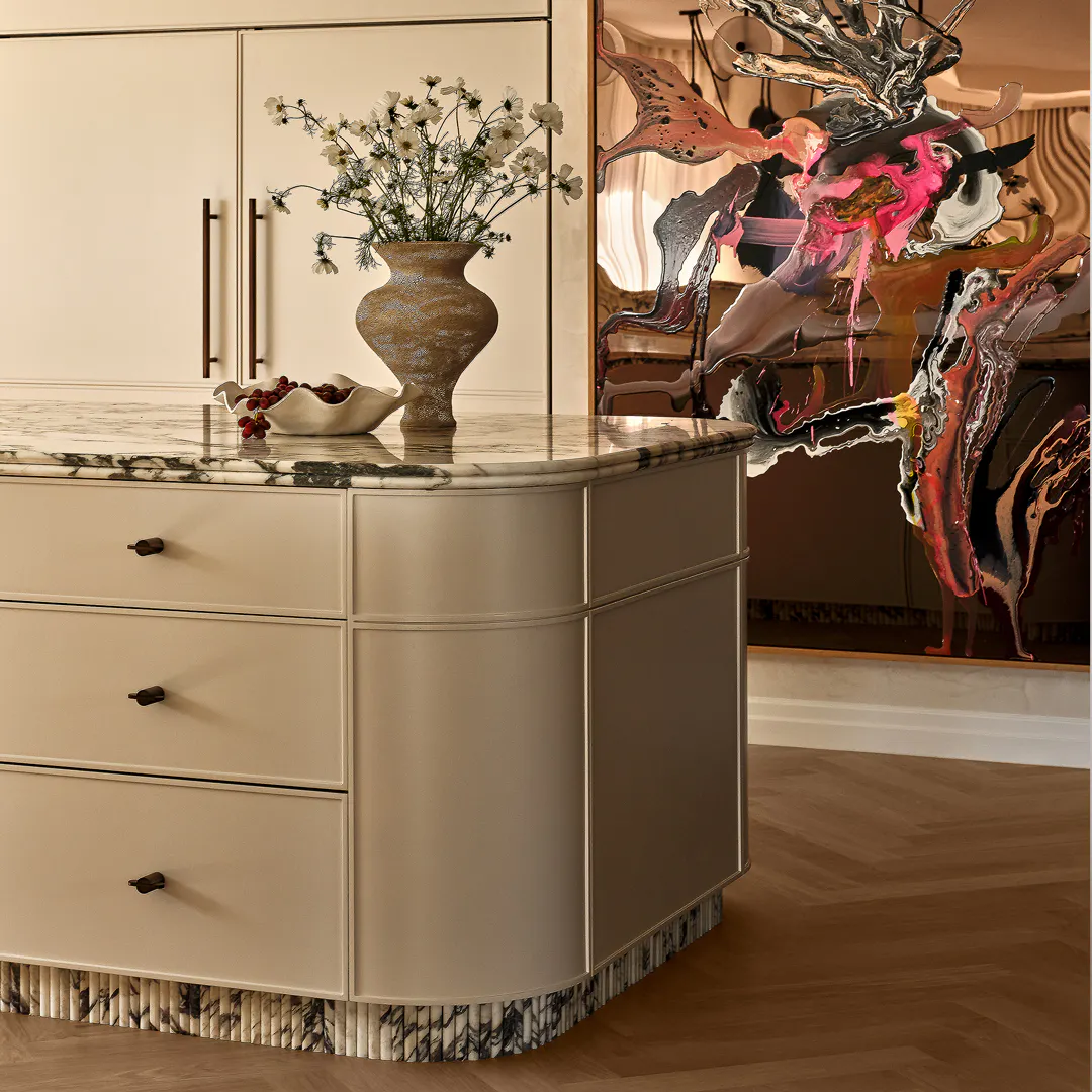 lo and co interiors residence b intersect bronze knob