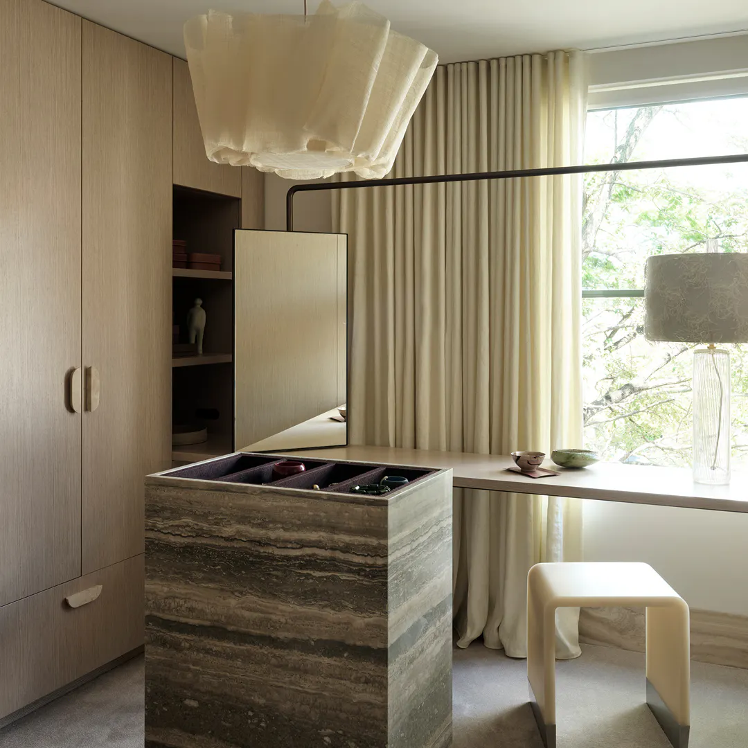 lo and co interiors alexandra kidd travertine dot handle