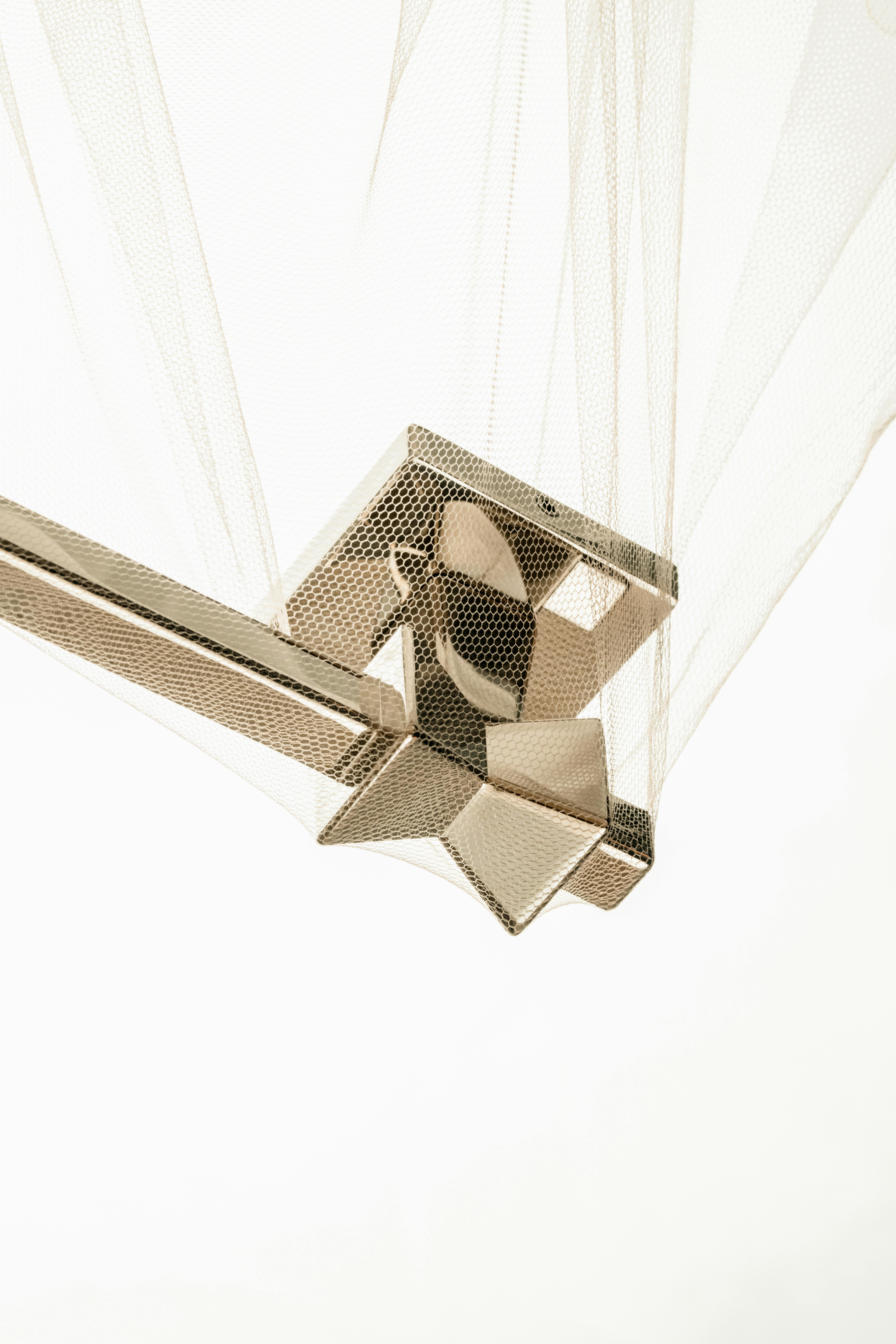 Lo and Co x Smac studio silver nickel handle handing in mesh