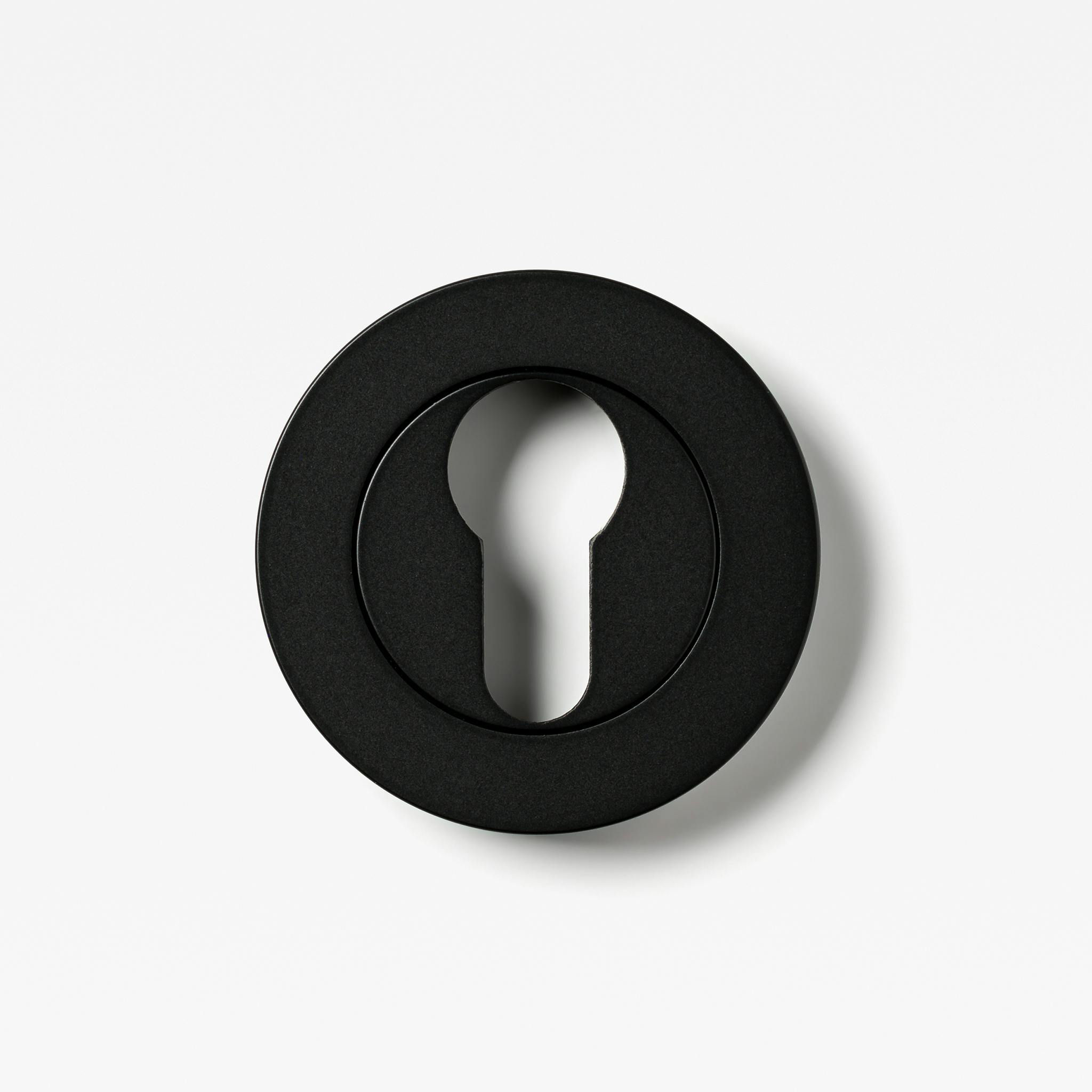 Lo and Co interiors euro escutcheon in black