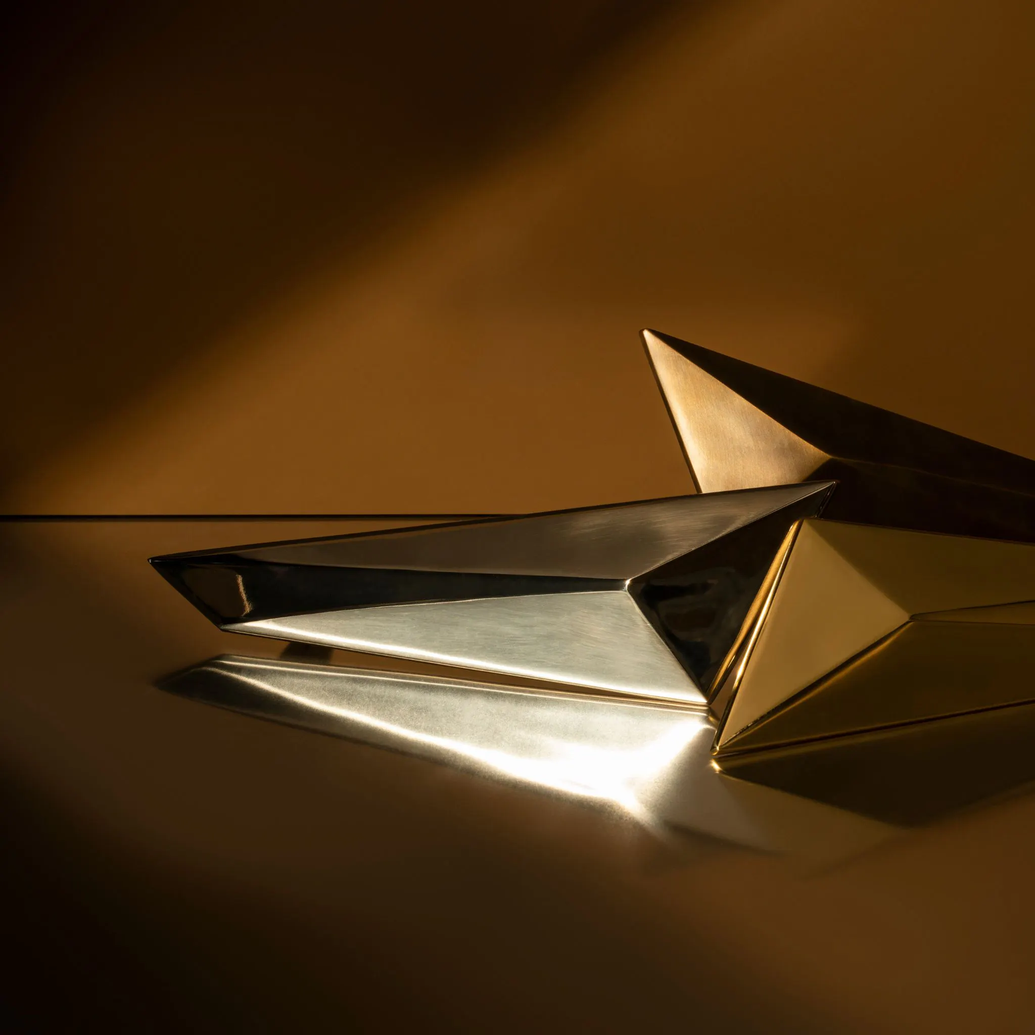 Nickel Entry pull handle by lo and co